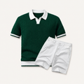 Old Money Polo Shirt + Shorts Set