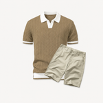 Old Money Polo Shirt + Shorts Set