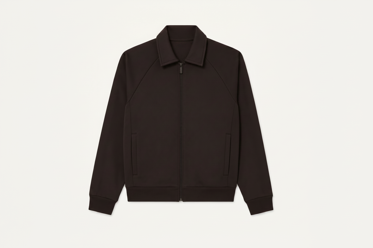 French Made Zipped Sweatshirt