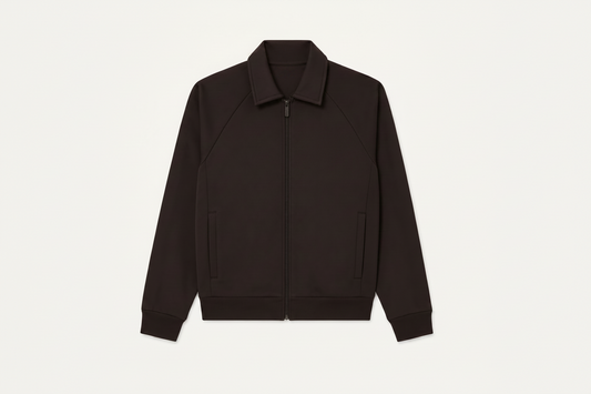 French Made Zipped Sweatshirt
